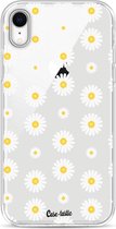 Casetastic Apple iPhone XR Hoesje - Softcover Hoesje met Design - Daisies Print