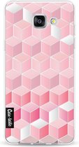 Casetastic Samsung Galaxy A5 (2016) Hoesje - Softcover Hoesje met Design - Cubes Vibe Print