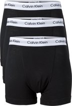Calvin Klein trunks (3-pack) - heren boxers normale lengte - zwart - Maat: L