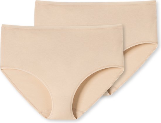 Schiesser 2Pack Midi Slip - Culottes pour femmes en Cotton biologique - Taille 4XL