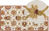 Beliani EZINE - Rug - Beige - Wol