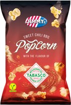JIMMY's TABASCO® popcorn - Sweet Chili BBQ - 8 stuks