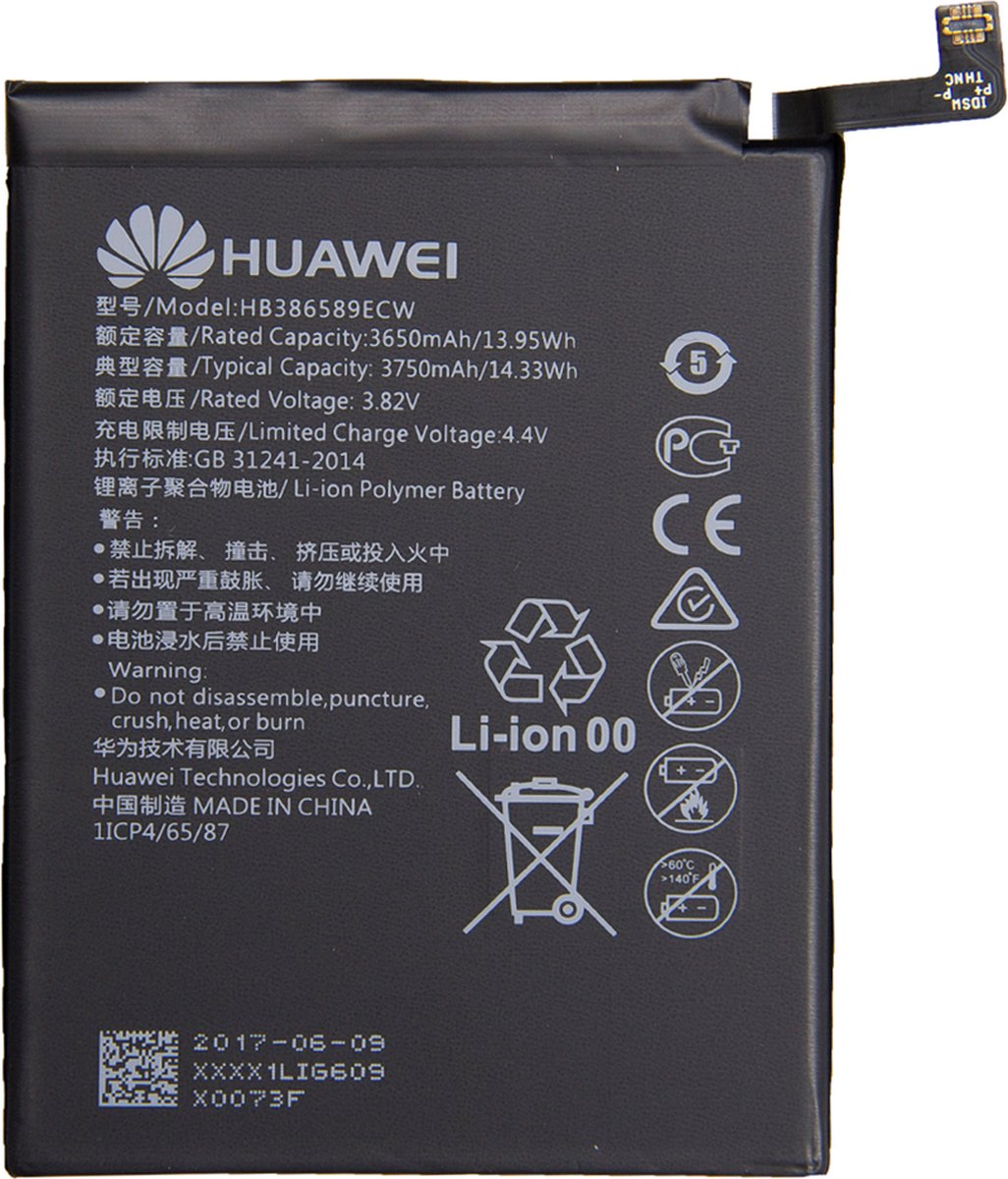 MF Huawei P10 Plus, Mate 20 Lite Battery, Batterij, Accu HB386589ECW  inclusief gereedschap | bol.com