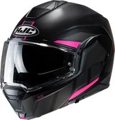 Hjc I100 Beis Black Pink Mc8Sf Modular Helmets S - Maat S - Helm