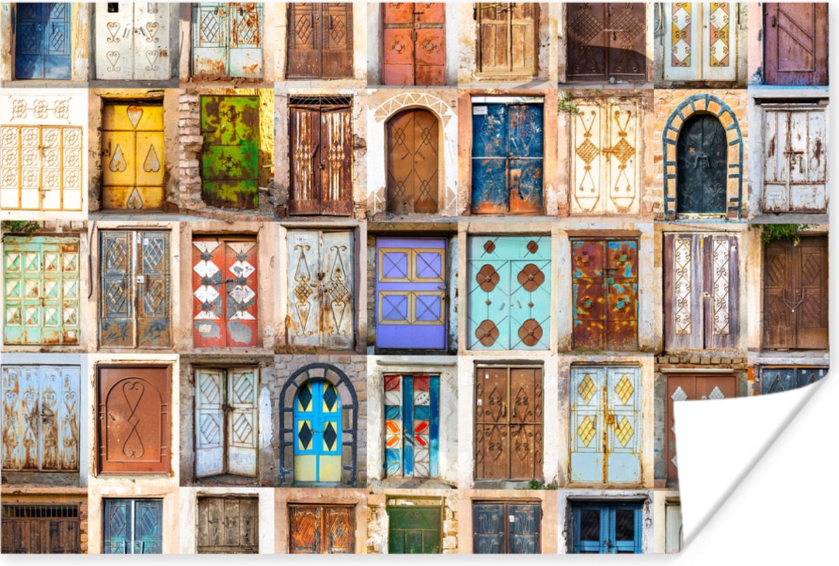 Deuren - Architectuur - Vintage - Collage