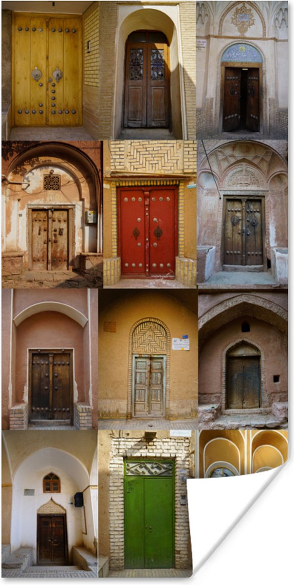 Deuren - Kleurrijk - Architectuur - Collage - Vintage