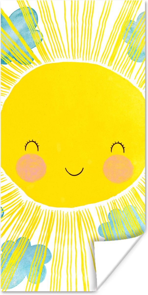 Zon - Geel - Kinderen - Illustratie