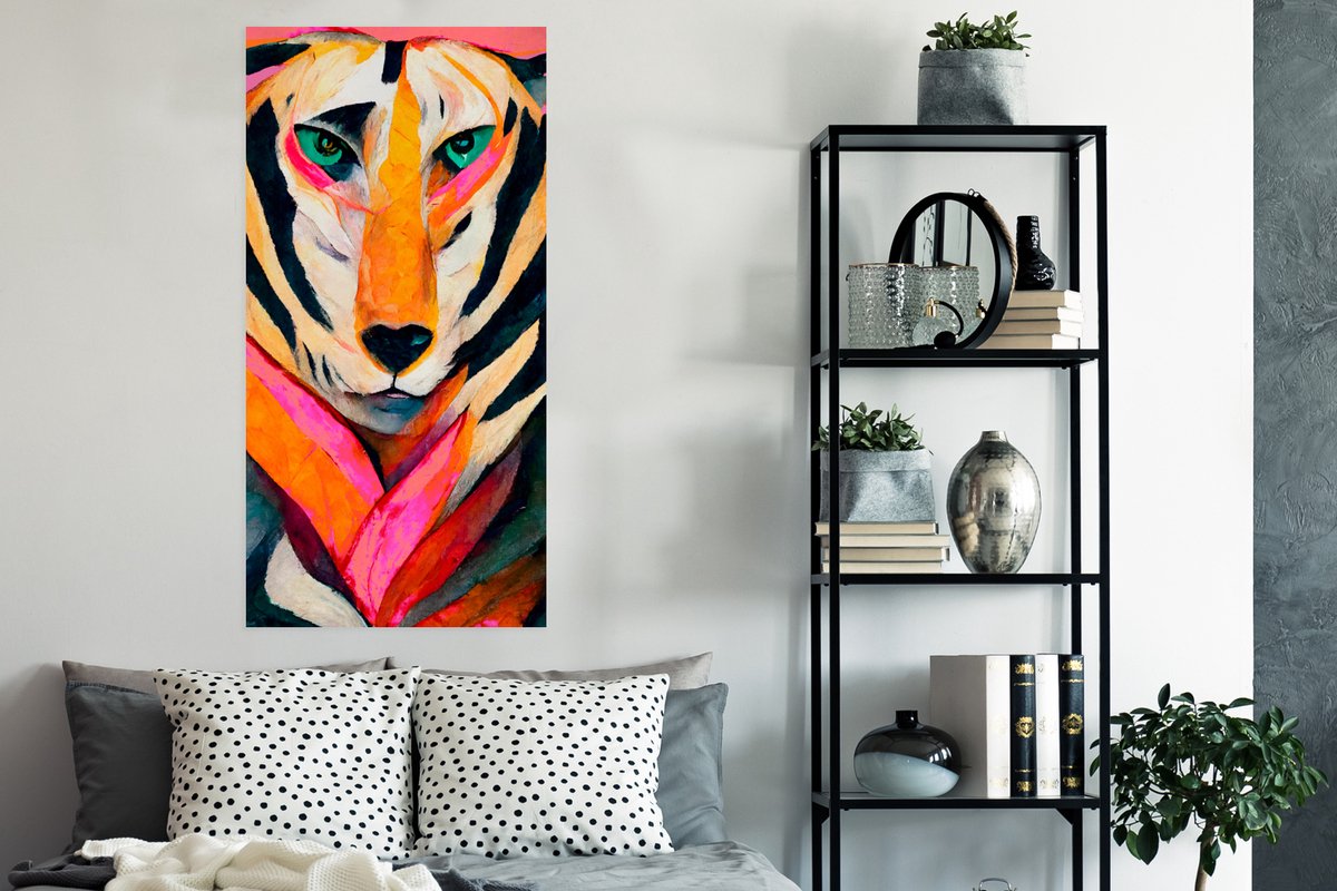 Abstract - Ogen - Kleuren - Dieren