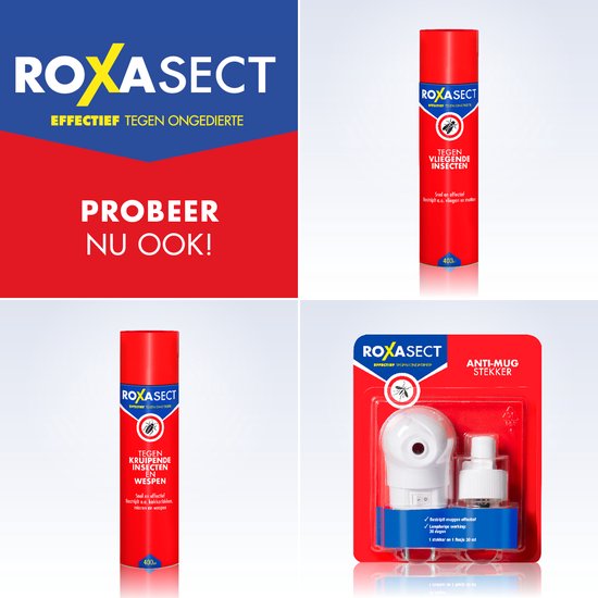 Roxasect Navulling Anti-Mug Muggenstekker - Navulverpakking - 1 stuks