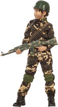 Leger & Oorlog Kostuum | Desert Storm Commando | Jongen | Maat 164 | Carnaval kostuum | Verkleedkleding