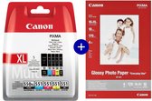 Canon PGI-550XL & CLI-551 - Cartouche d'encre - Incl. Papier photo Canon