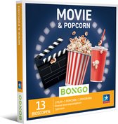 Bongo Bon - MOVIE & POPCORN - Cadeaukaart cadeau voor man of vrouw