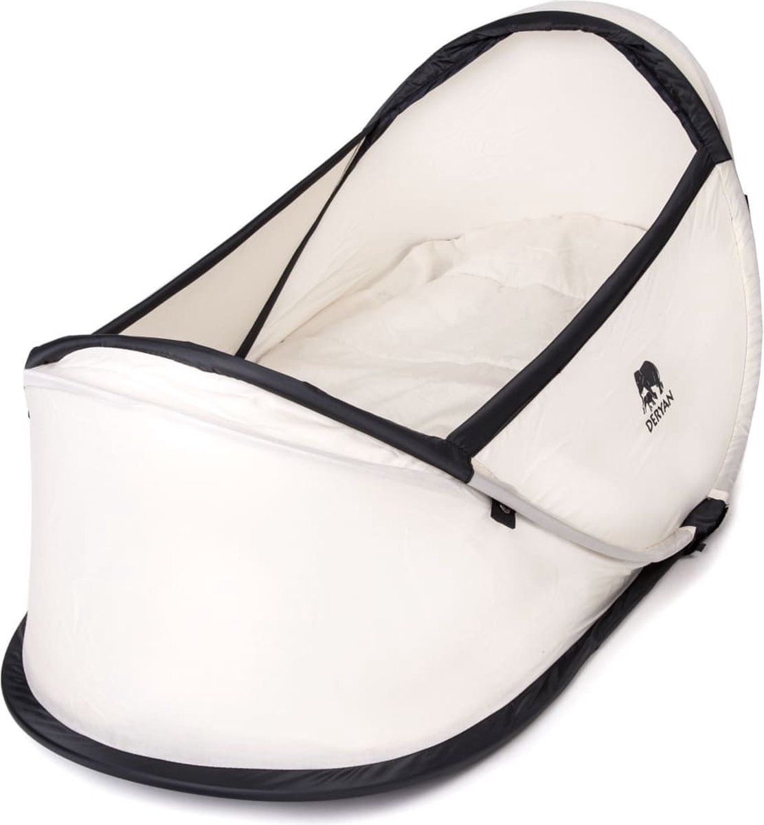 Ik heb het erkend Ploeg Nauw Deryan Infant BabyBox Campingbedje - Baby klamboe - Cream | bol.com