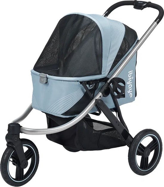 Ibiyaya The Beast - Jogging Hondenbuggy - Flash Grey