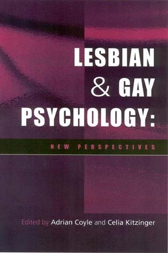 Lesbian and Gay Psychology - cover