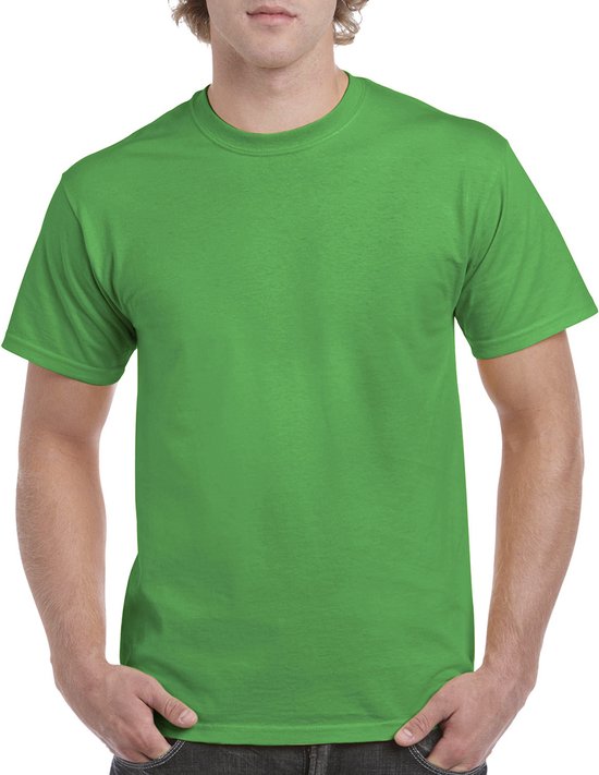 T-shirt met ronde hals 'Heavy Cotton' merk Gildan Irish Green - L