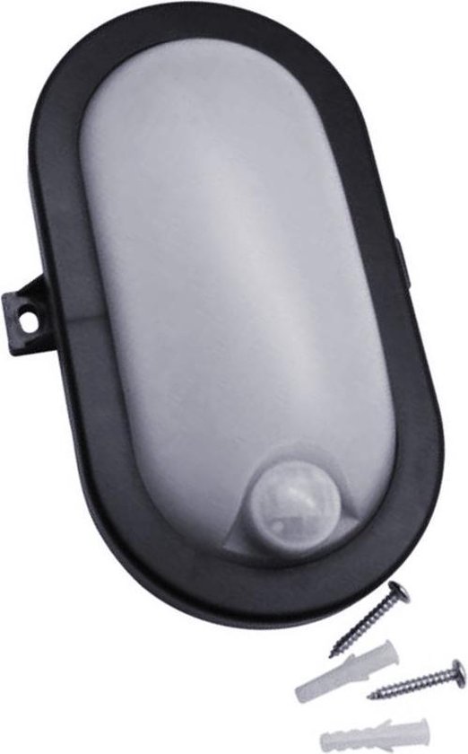 Goedaardig zweep iets Bullseye lamp met sensor (220v), zwart, ook voor buiten | bol.com