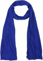 Bijoutheek Sjaal (Fashion) Dun FF (35 x 200cm) Cobalt