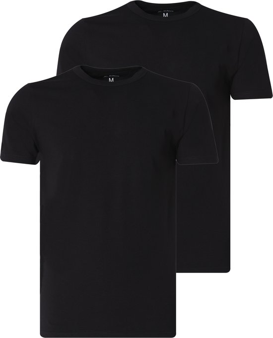 J.C. RAGS Basic T-shirt Heren 2-pack