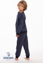 Eskimo Pyjama lange broek - Blue - maat 116 (116) - Jongens Kinderen - Katoen/polyester- 13.35.44070-116