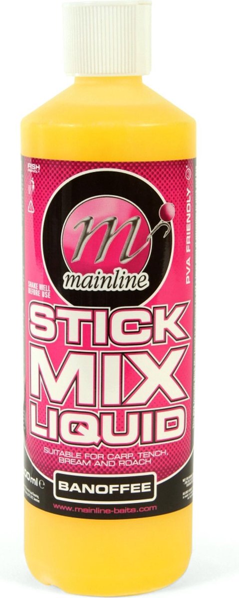 Mainline - Stick Mix Liquid | Banoffee | 500ml - Geel