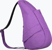 Healthy Back Bag Textured Nylon met Ipad vak Ultra Purple Medium 6304-UP