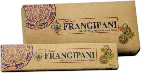 Goloka Wierook Organica Frangipani (6 pakjes)