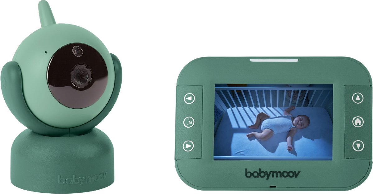 Babyphone video DVM 200, fonction VOX/sans onde + caméra motorisée