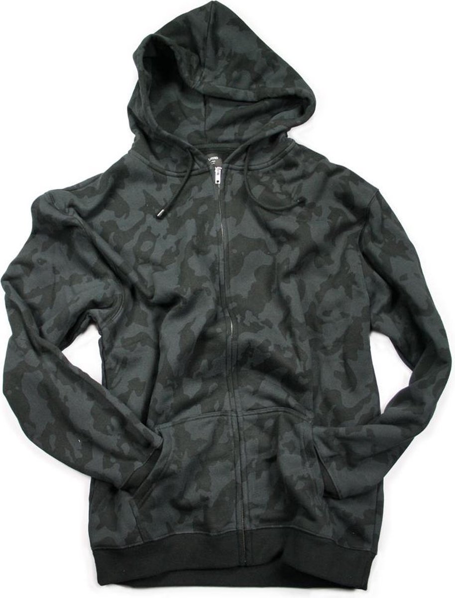 Fostex Garments Hoodie with zip Lightt Camo