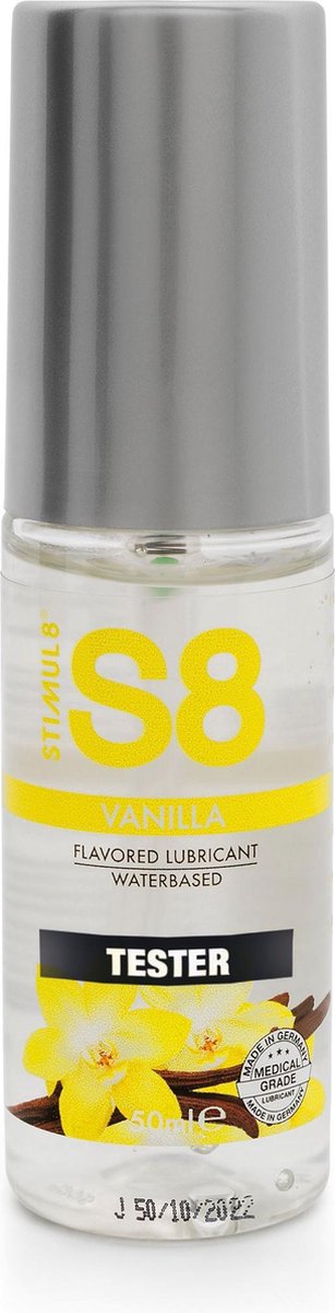 S8 gearomatiseerde glijmiddel 50 ml tester