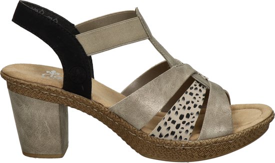 Rieker -Dames - brons - sandalen - maat 41