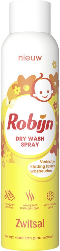 Zwitsal - Robijn Dry Wash Spray - Kleding Opfrisser - 200ml
