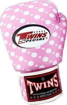 Twins Boxing Gloves Fantasy Pink Dotted - Roze - 10 oz.