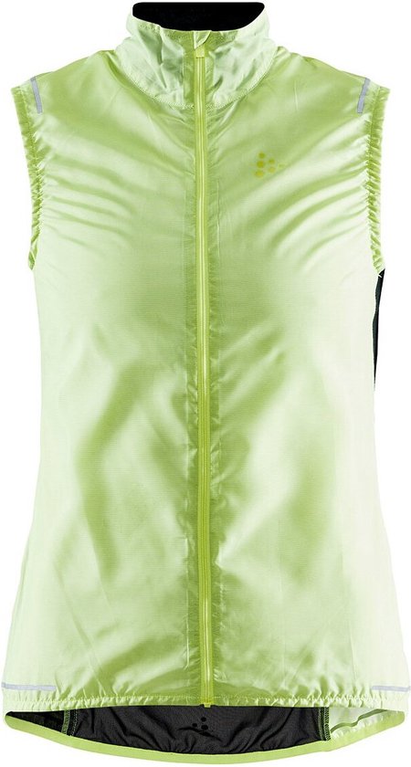 Craft Essence Light Windvest Dames, geel