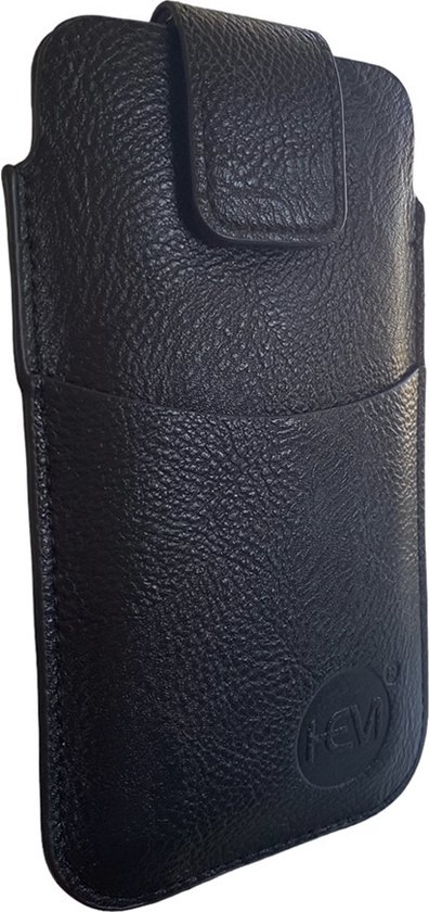 HEM Samsung Galaxy S22 Plus Insert case Zwart avec passant ceinture et compartiment de rangement