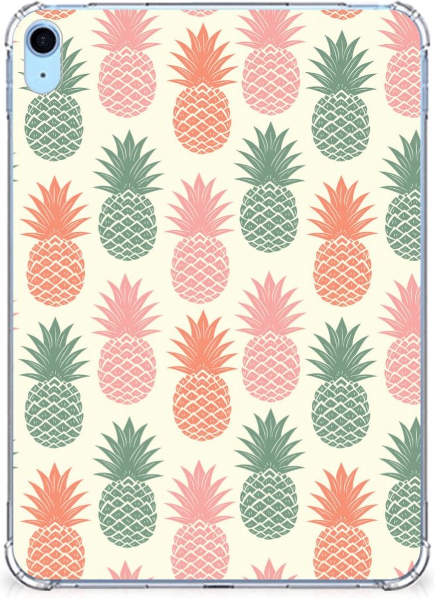 iPad (2022) 10.9 Tablet Cover Ananas