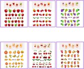 Nagel Sticker Set Fruit 02 (150 stickers)