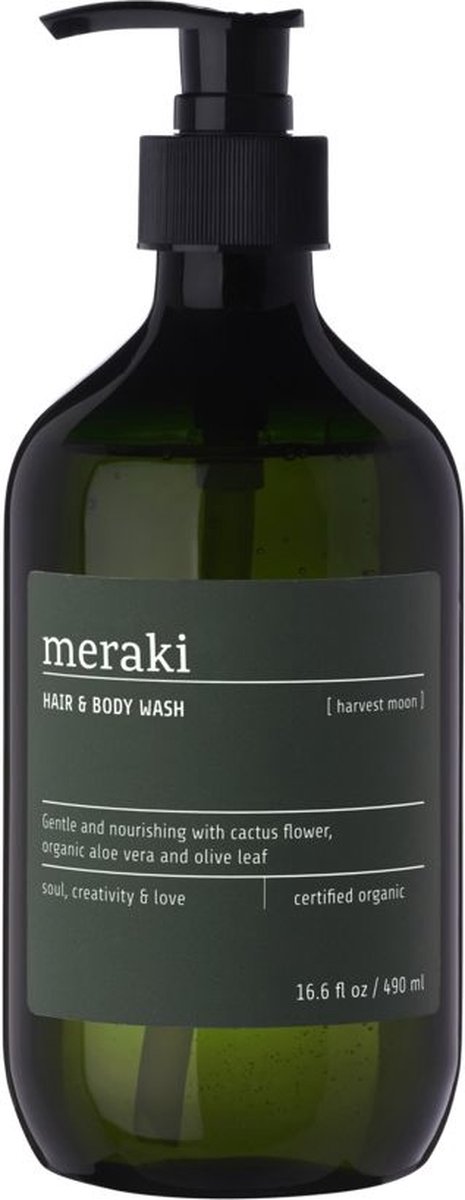 Meraki - Harvest Moon Hair & Body Wash 490 ml (Mkas101/309770101)