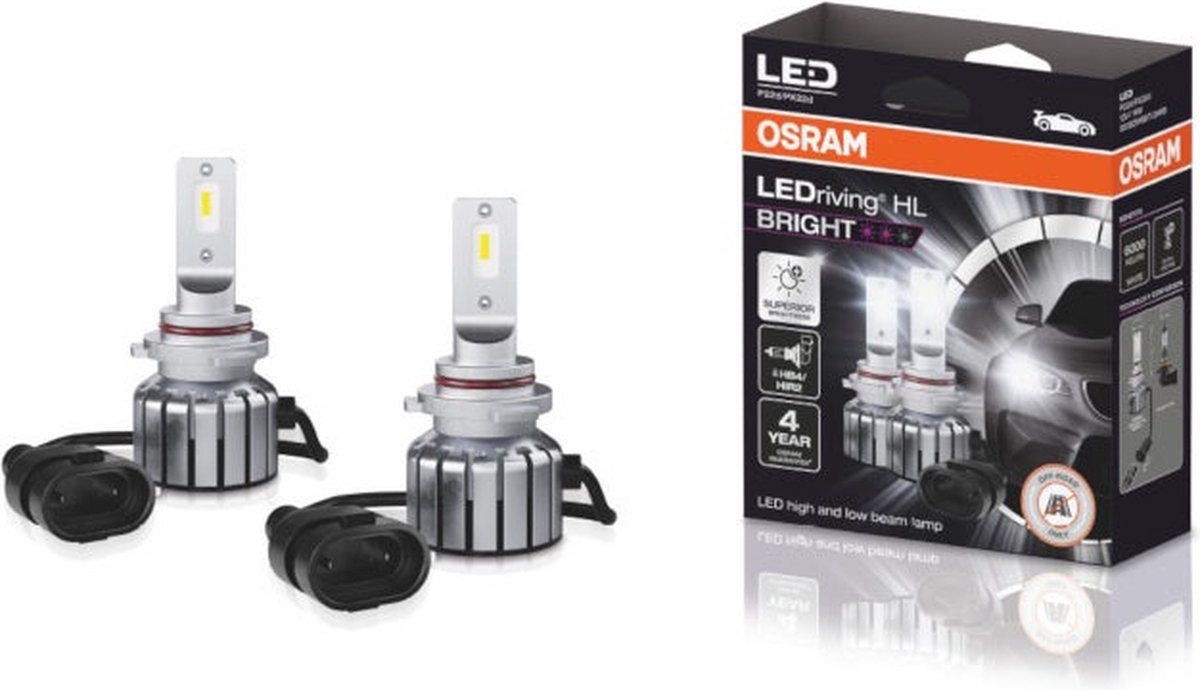 Osram LEDriving HL Bright HB4/HIR2 set 9006DWBRT-2HFB – foto 2