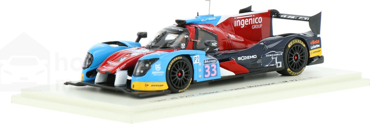 Ligier JSP217 - Gibson Spark Models Modelauto 1:43 2017 J. Nicolet / P. Nicolet / E. Maris Eurasia