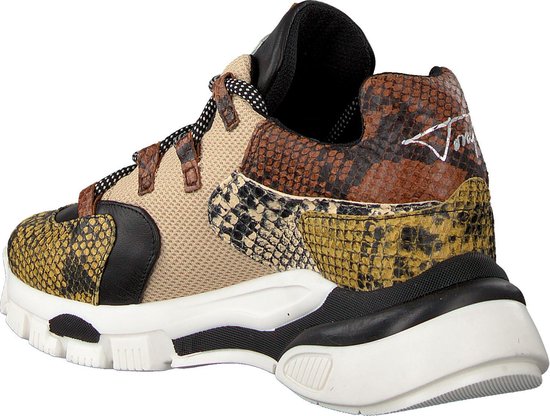 Toral Dames Sneakers 11101 - Beige - Maat 37 | bol.com