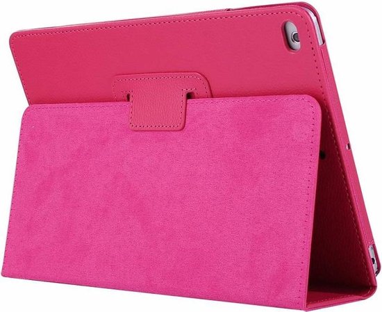 Stand flip sleepcover hoes - iPad 2 / 3 / 4 - roze | bol.com