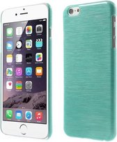 GadgetBay Brushed hardcase iPhone 6 Plus 6s Plus hoesje - Blauw