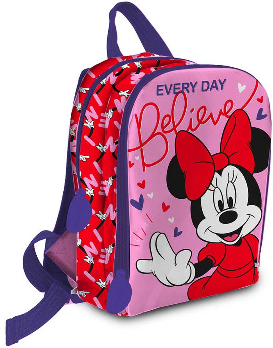 Disney Minnie Mouse Peuterrugzak, Believe - 30 x 25 x 10 cm - Polyester