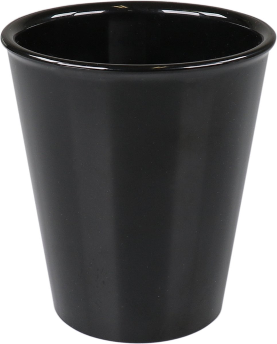 Ornamin | Beker | SAN | reusable | onbreekbaar | 300ml | zwart | 9stuks