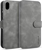 Huawei Y5 2019 Portemonnee Hoesje Grijs