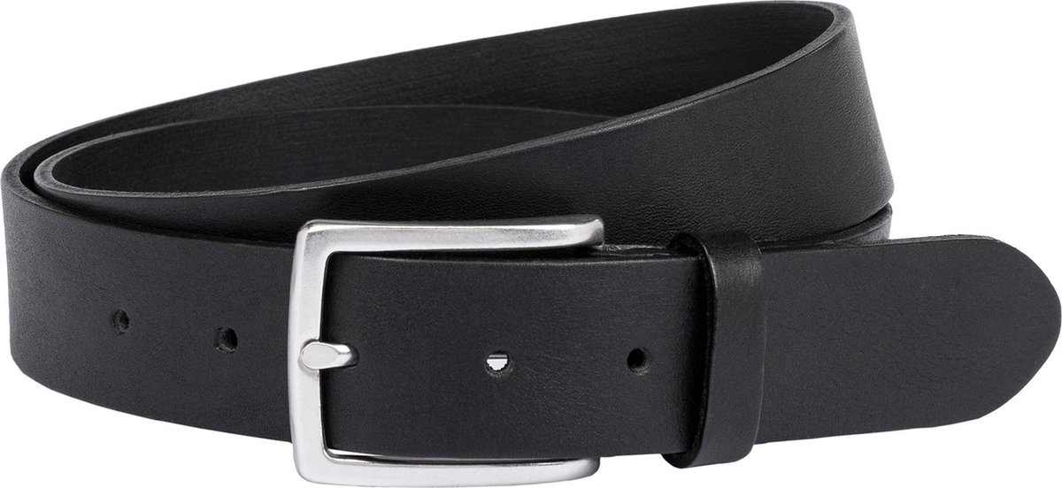 ROECKL Leren Riem Leon Belt W95 Black Zwart