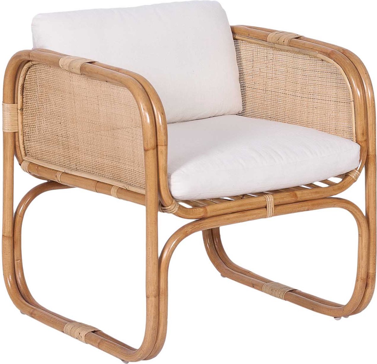 Rotan fauteuil Bima
