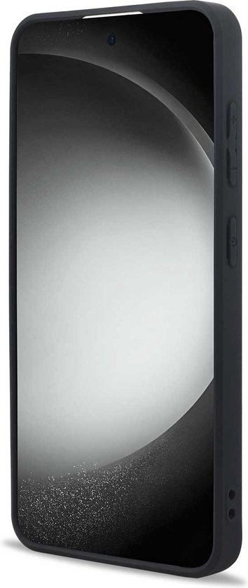 Casemania Coque pour Samsung Galaxy S24 Plus - Zwart - Coque arrière à Glitter Diamant