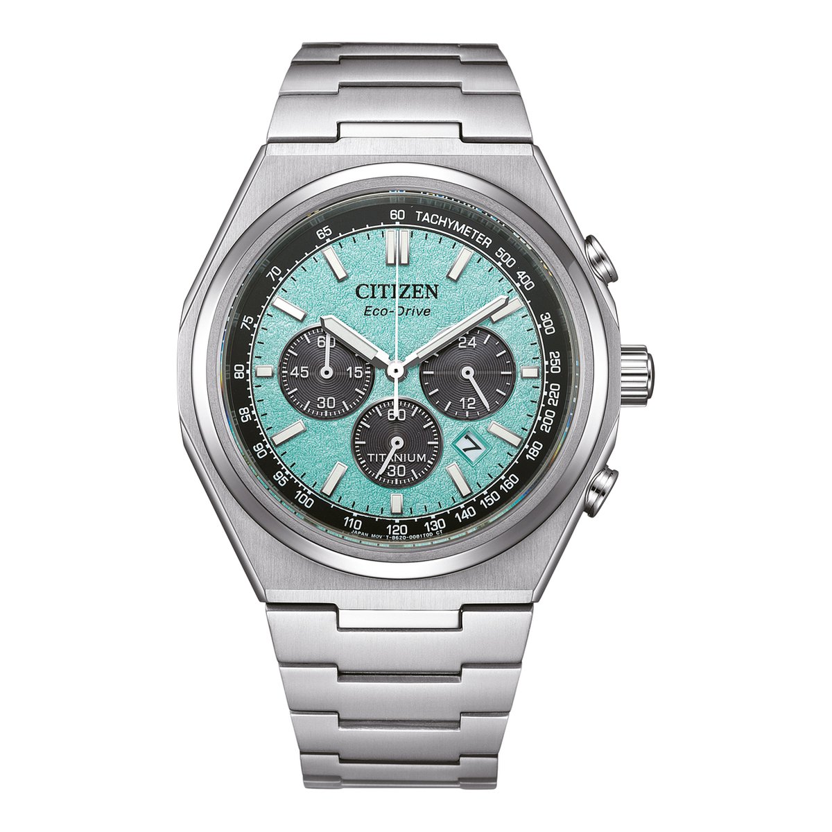 Citizen CA4610-85M Horloge - Titanium - Zilverkleurig - Ø 43 mm